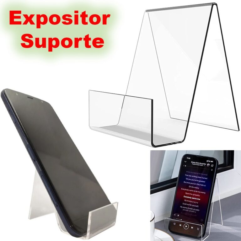 Kit 30 Porta Suporte Expositor De Celular Em Acrí