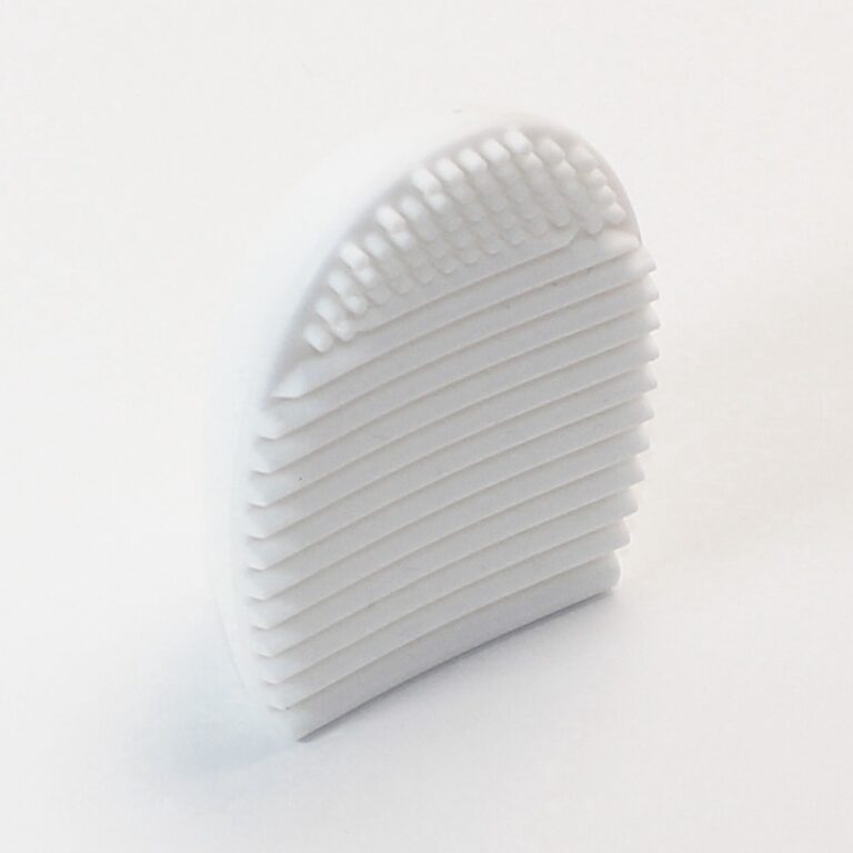 Limpador de Pincel em Silicone – branco