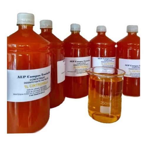 Desinfetante concentrado citronela faz 50L