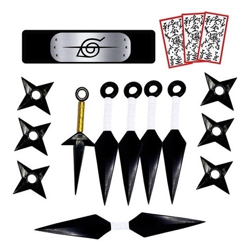 Kit Completo Com Acessórios Ninja Cosplay A Pront
