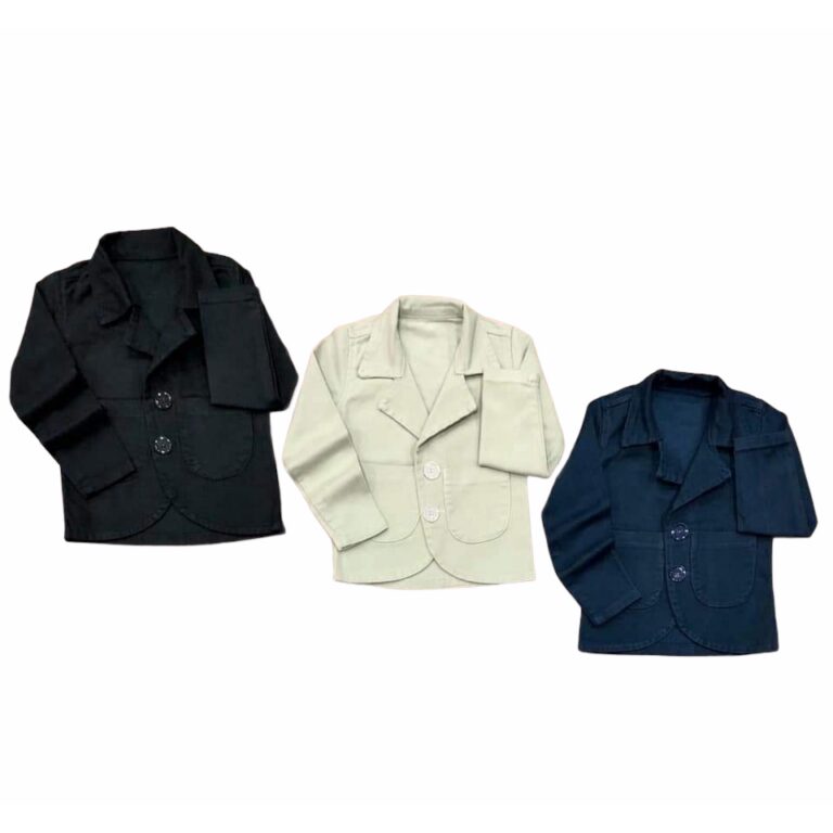 Blazer Casaco Terno Infantil Sarja Menino Criança
