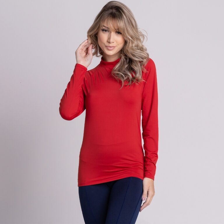 Blusa Térmica Feminina Segunda Pele Proteção Uv