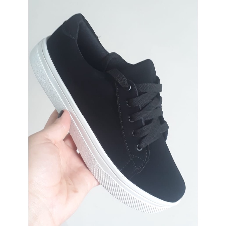 Tenis Basico Feminino  Confortavel Casual Sapatilha Moda Confort PROMOÇAO