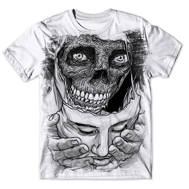 Camisa Camiseta Masculina Caveira Mascara