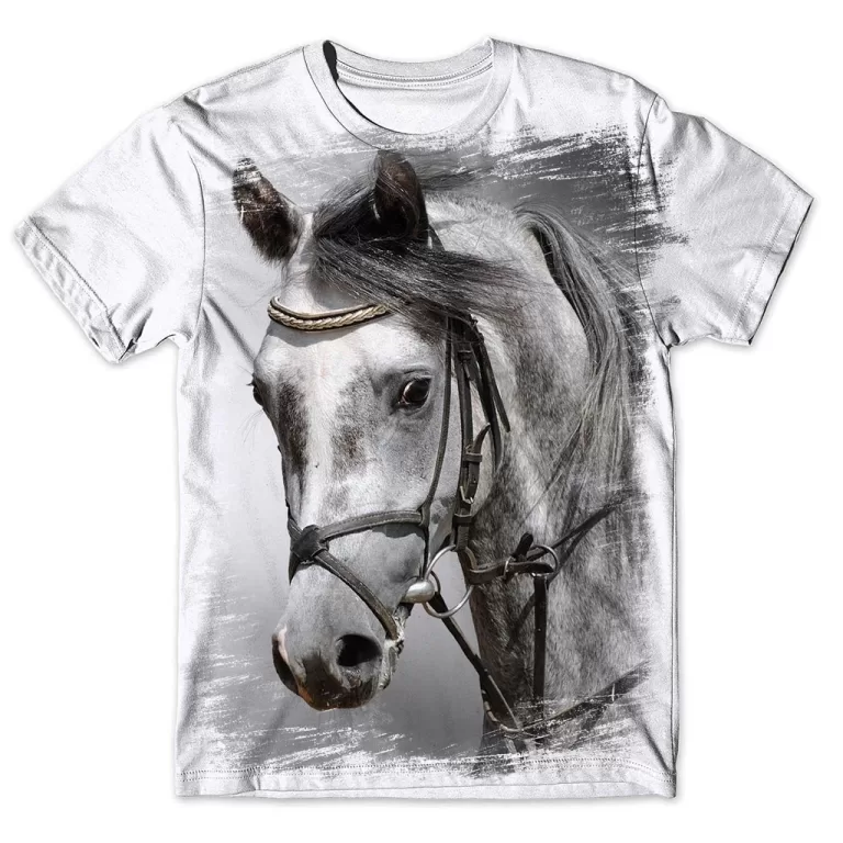 Camisa Camiseta Masculina Cavalo 159