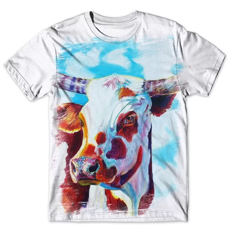 Camisa Camiseta Masculina Boi Touro Vaca 30