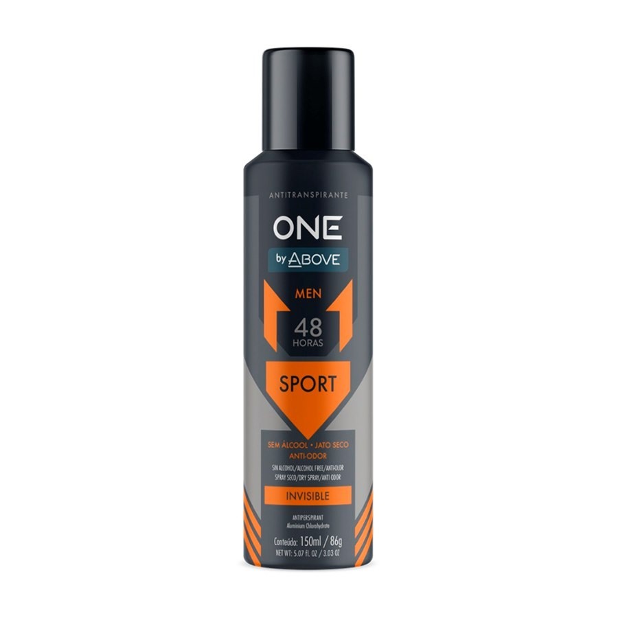 Above Desodorante Reg. One Sport 150ml/90g (Mas)