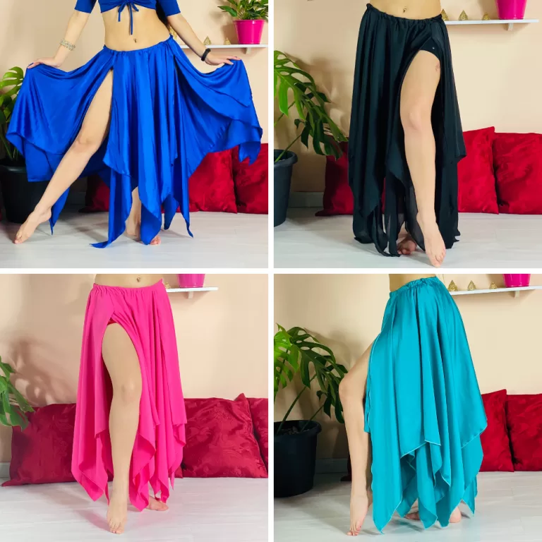 Saia Fogo Dança Do Ventre Pronta Entrega Saia Lon