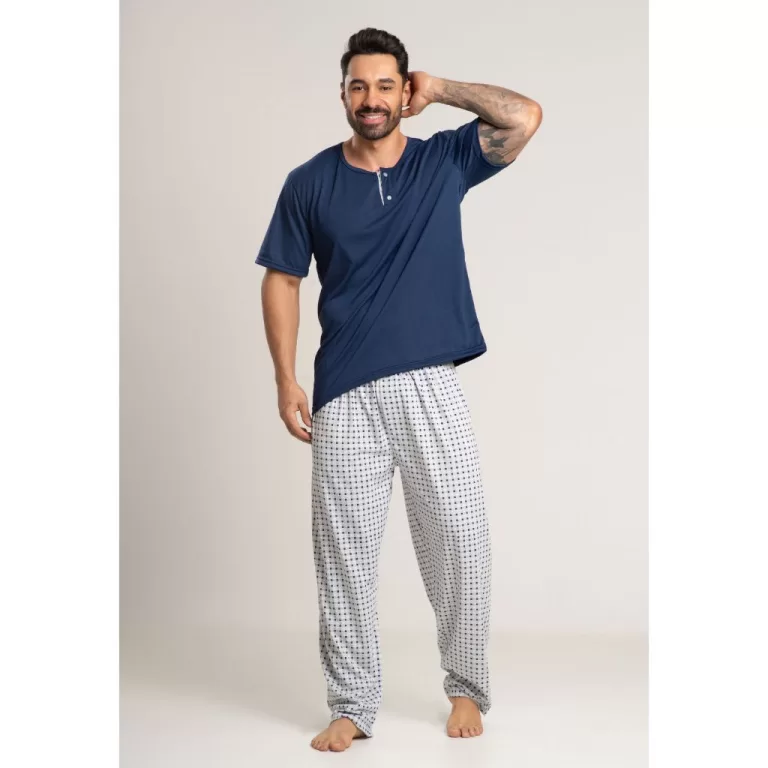 Promoção Pijama Masculino Adulto  Calça Comprid