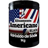 Alisamento Americano Masculino Black Hidróxido De