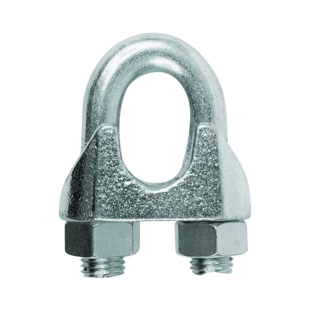 Clips Grampo Para Cabo De Aço 3/16 Polegadas100 Unidades