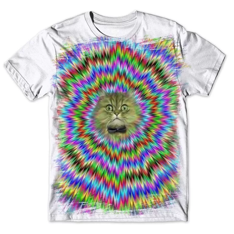 Camisa Camiseta Masculina Gato 132