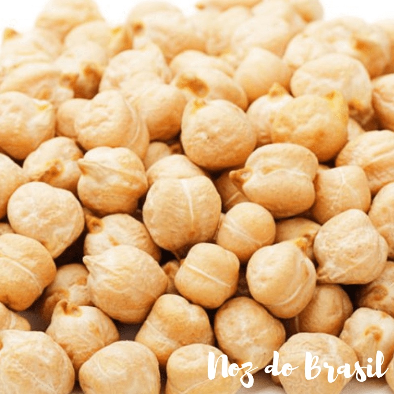 Grão de Bico 12mm – 500 g (Noz do Brasil)
