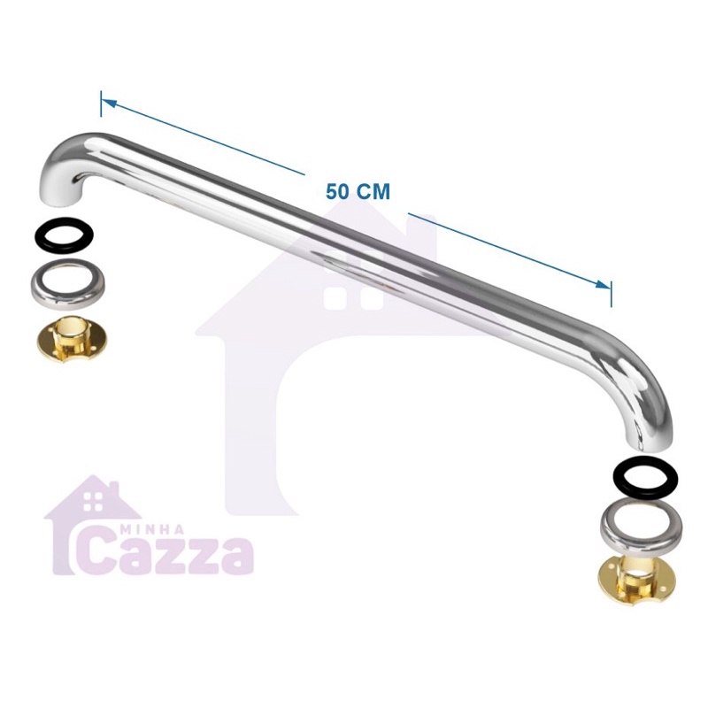Barra de apoio 50 Cm para idosos/deficientes