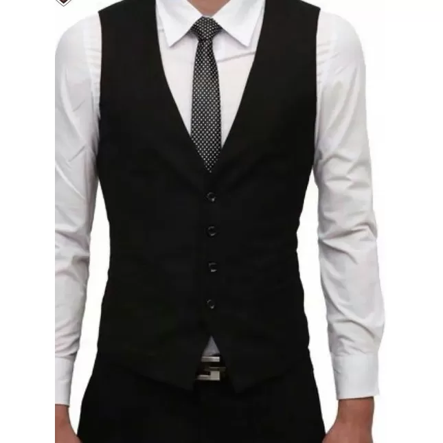 Colete Social Masculino preto novo