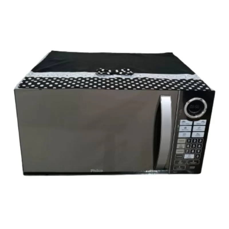 Pano para Microondas Poá com Laço