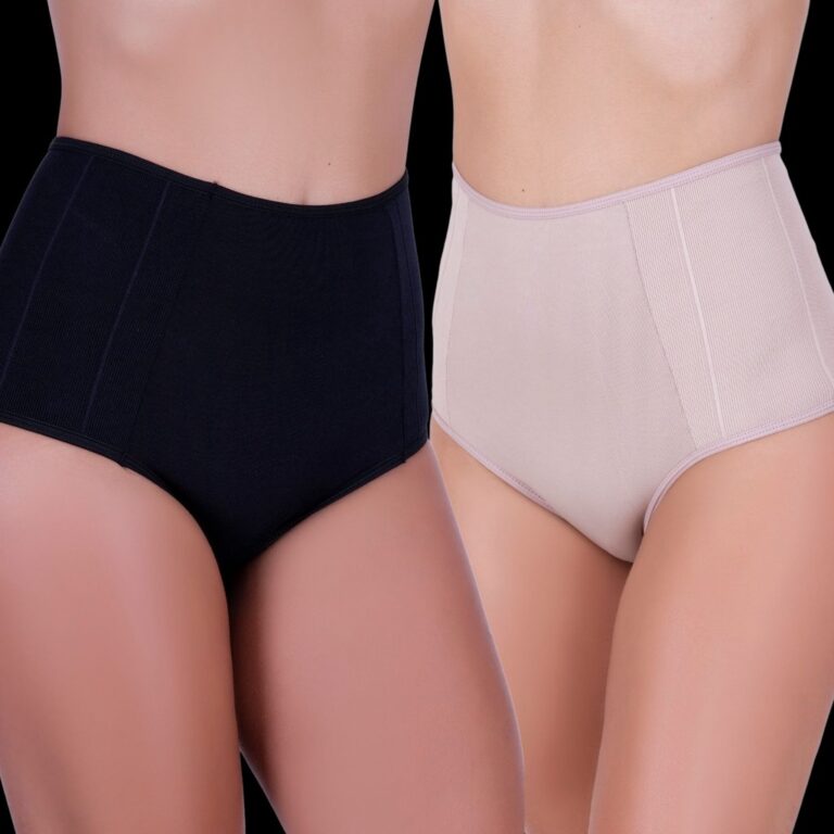 kit 2 calcinha modeladora pos parto segura barriga