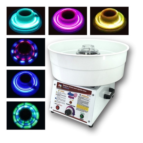 Máquina De Algodão Doce Profissional Ad-43 Neon 