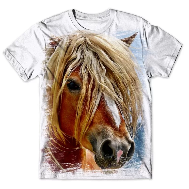 Camisa Camiseta Masculina Cavalo 11