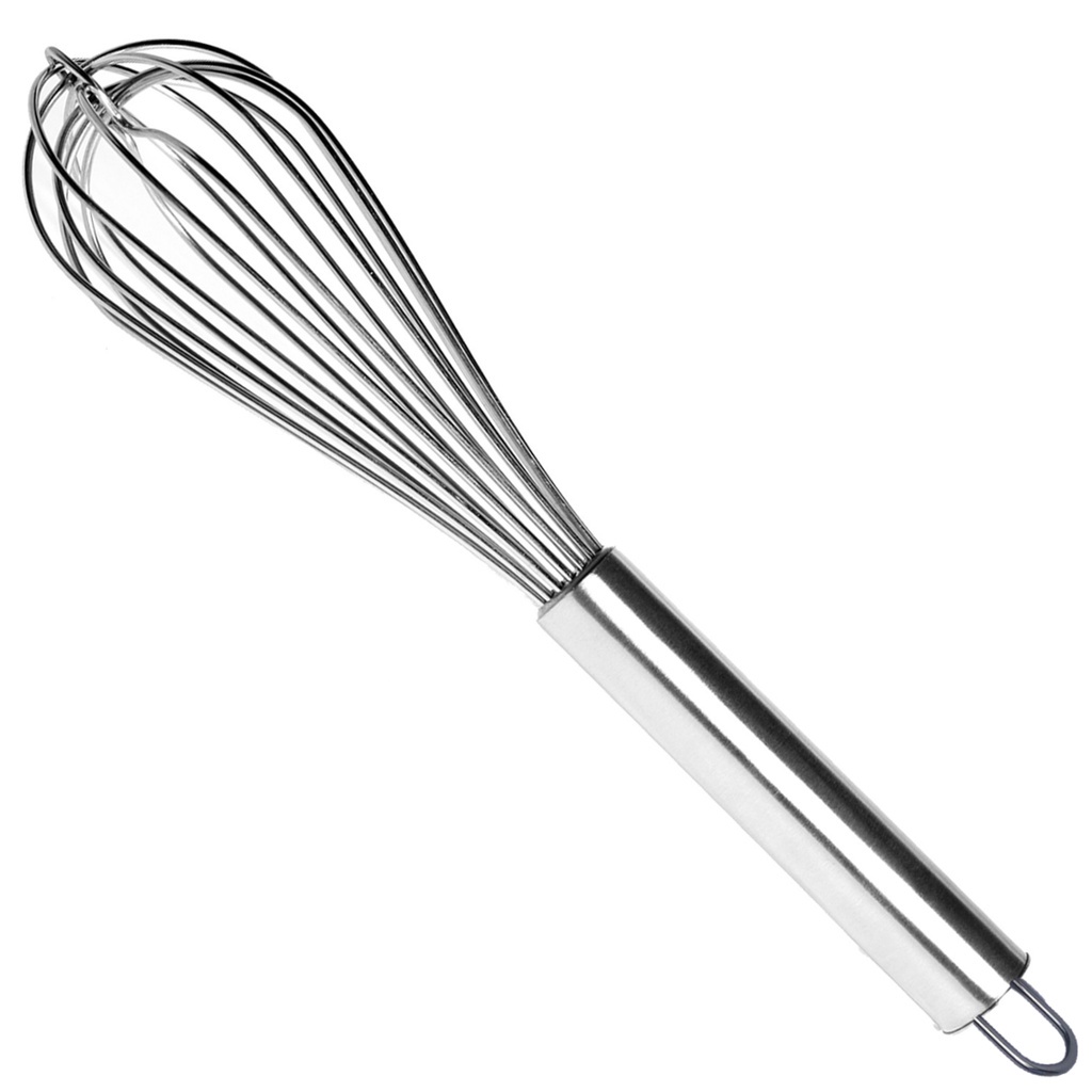 OFERTA Batedor Fouet  Profissional De Ovos E Massas Cabo Reforçado e Normal 25cm OU 29CM Utensilio D