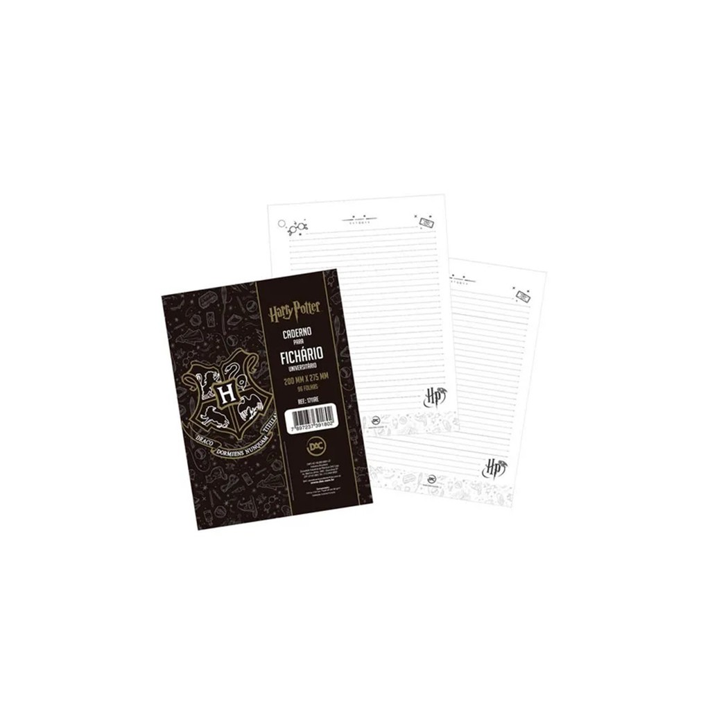 Refil De Folhas Para Fichário Univ. Harry Potter 96fls – Dac