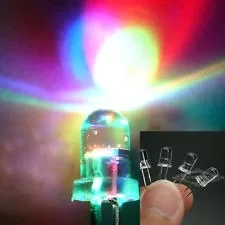 20x Led Multi Cor F5 Rgb Pisca Rápido 5mm E  20 R