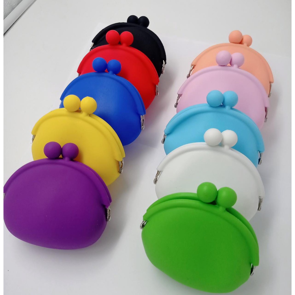 Bolsinha De Moeda Diversas Cores De Silicone (str0118)