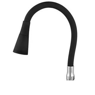 Cano Flexível Para Torneira Color Preto CONE