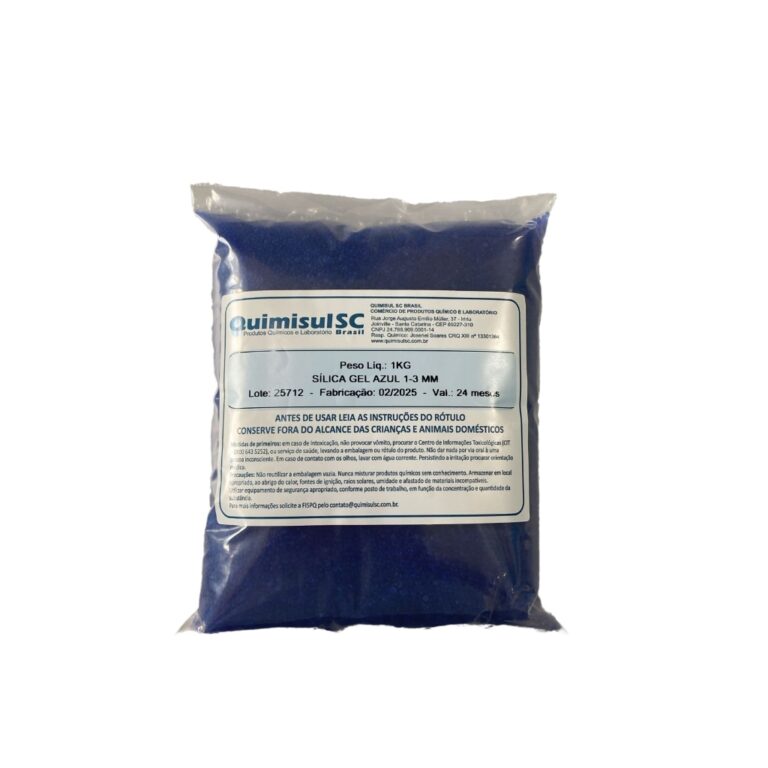 Sílica Gel Azul 1-3 mm – 1 kg