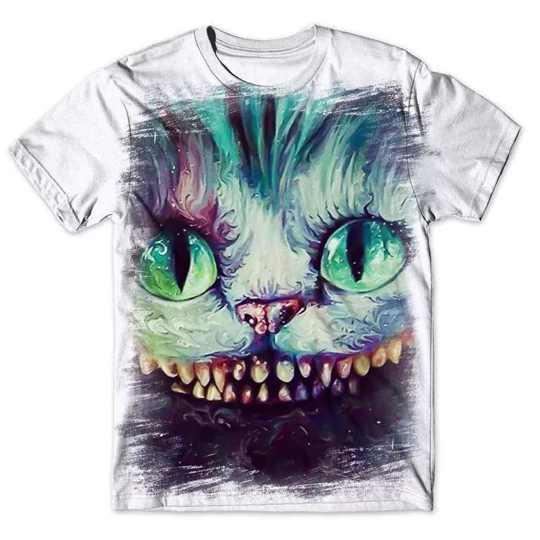 Camisa Camiseta Masculina Gato 14