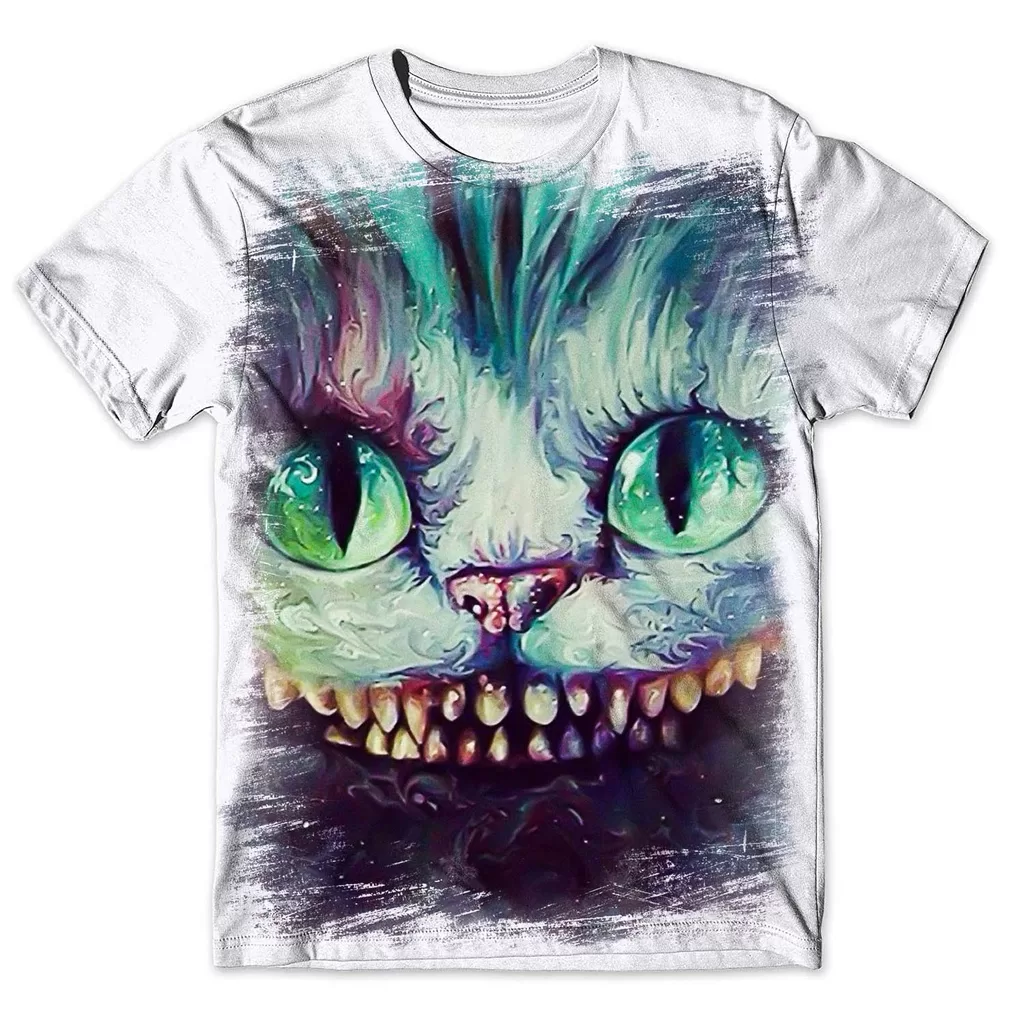 Camisa Camiseta Masculina Gato 14