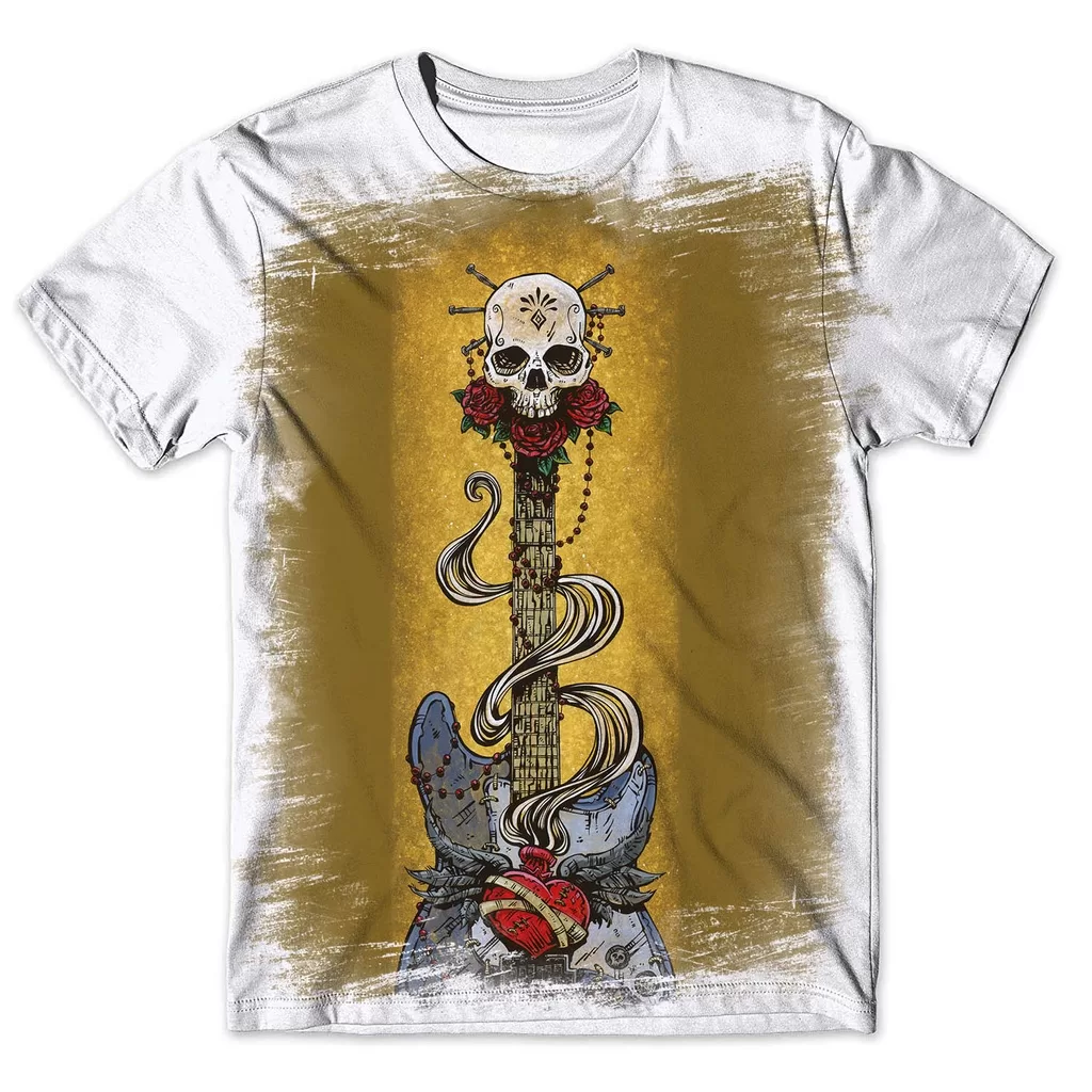 Camisa Camiseta Masculina Caveira 37