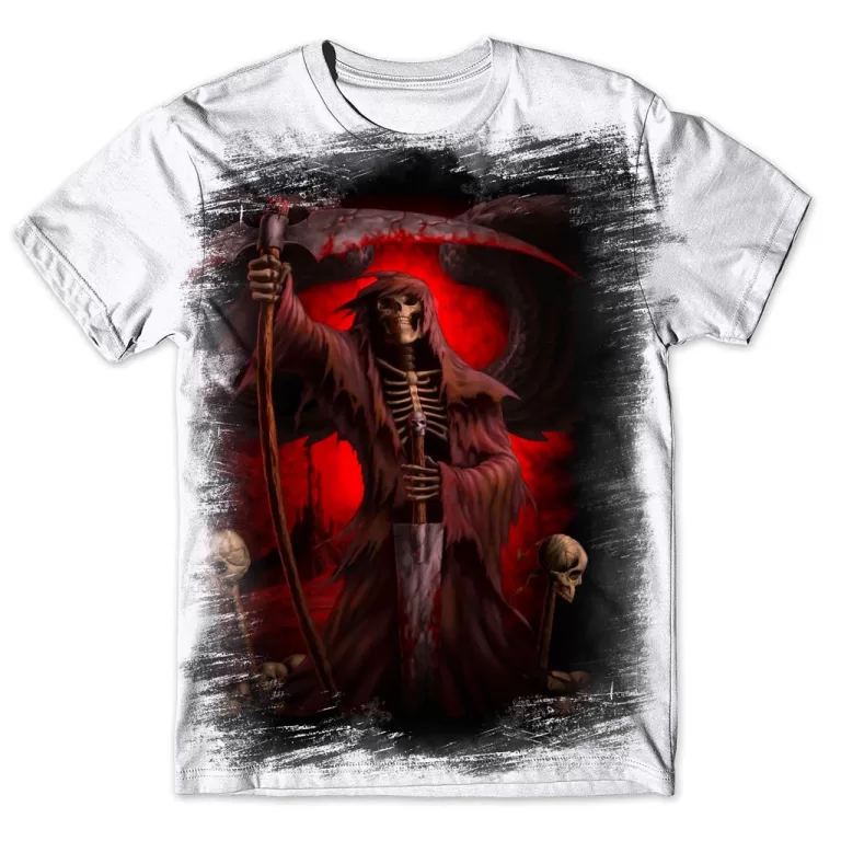 Camisa Camiseta Masculina Caveira 31