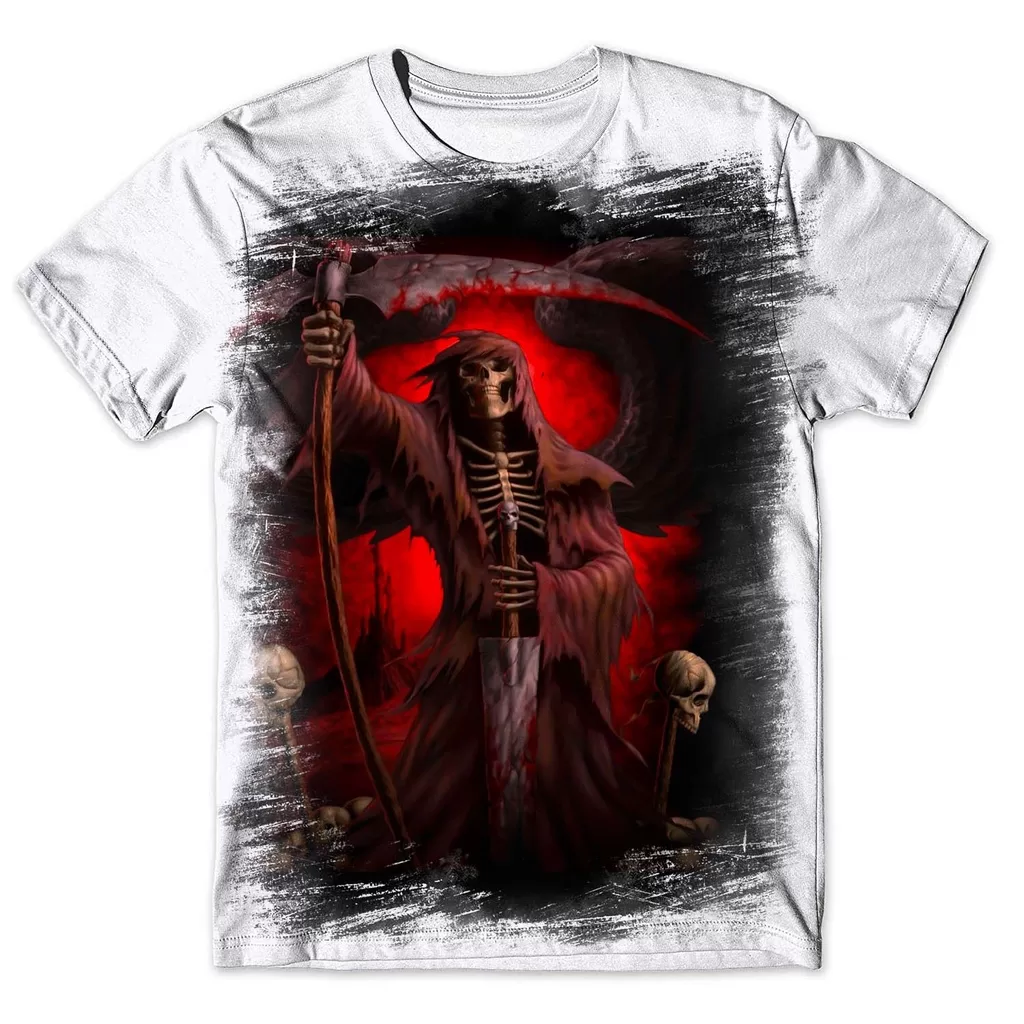 Camisa Camiseta Masculina Caveira 31