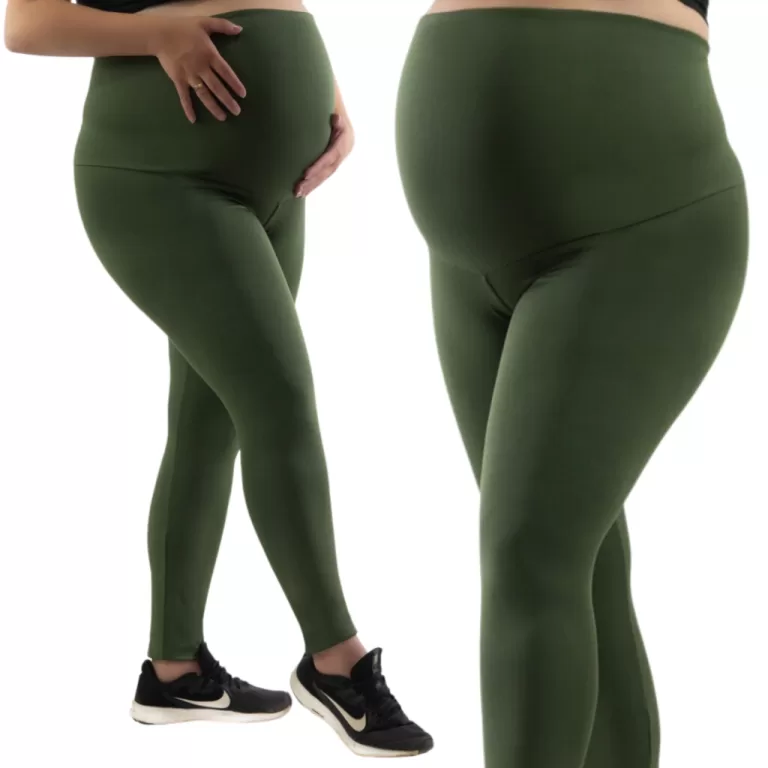 Calca Legging Gestante Fitness Gravida Maternidade