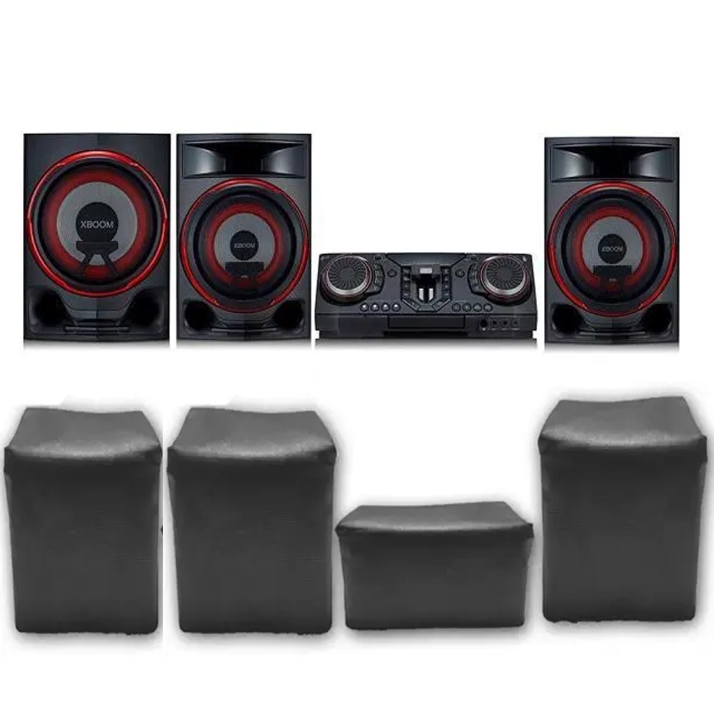 Capa para Mini System CL88 Preta Impermeável Uv