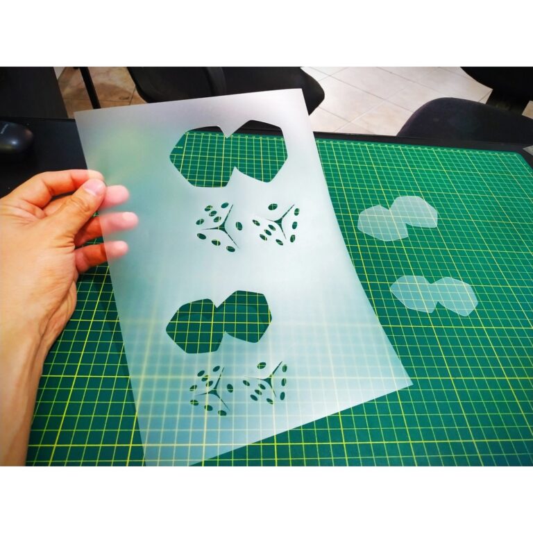 Stencil Dados para aerografia e pintura / Molde Va