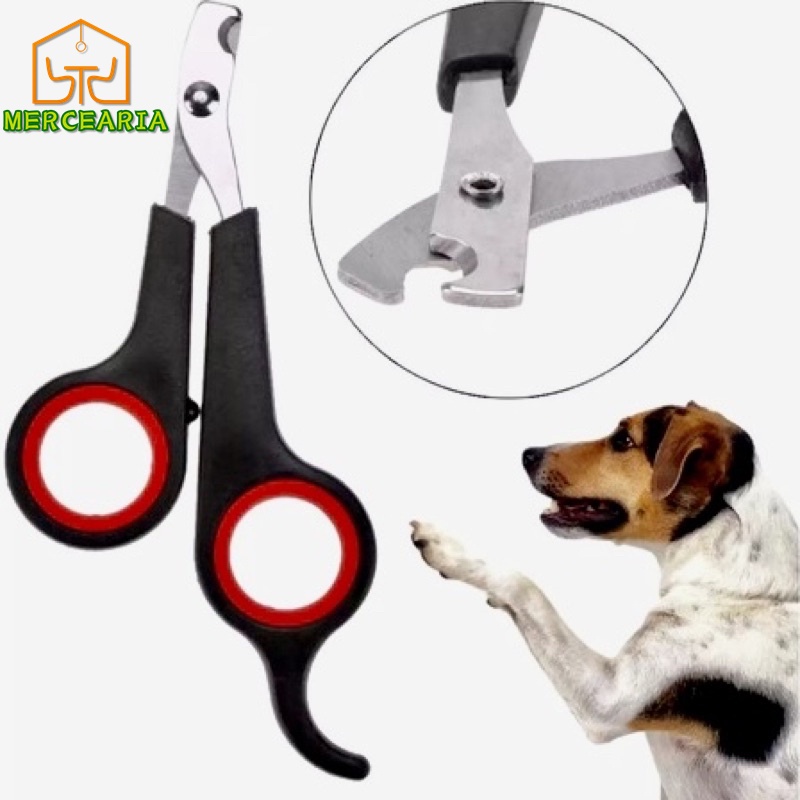 1pc Cortador de Unha de Aço Inoxidável para Cão / Gato de Estimação