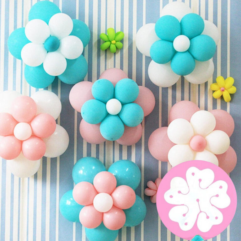 Clipe Suporte Para Fazer Flor De Balão Bexiga Par