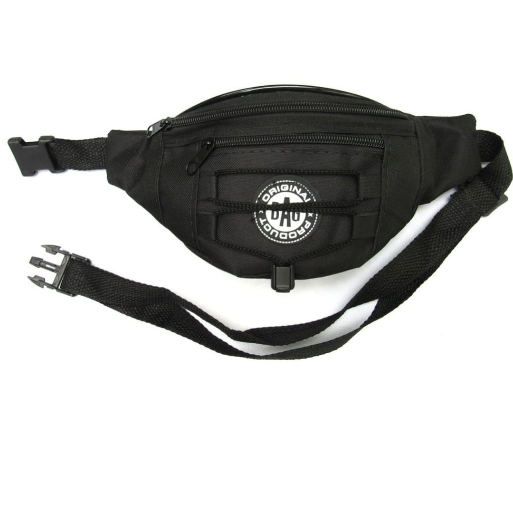 Pochete Em Poliéster Resinado Bicolor Com Amarração Frontal Original Bag Product