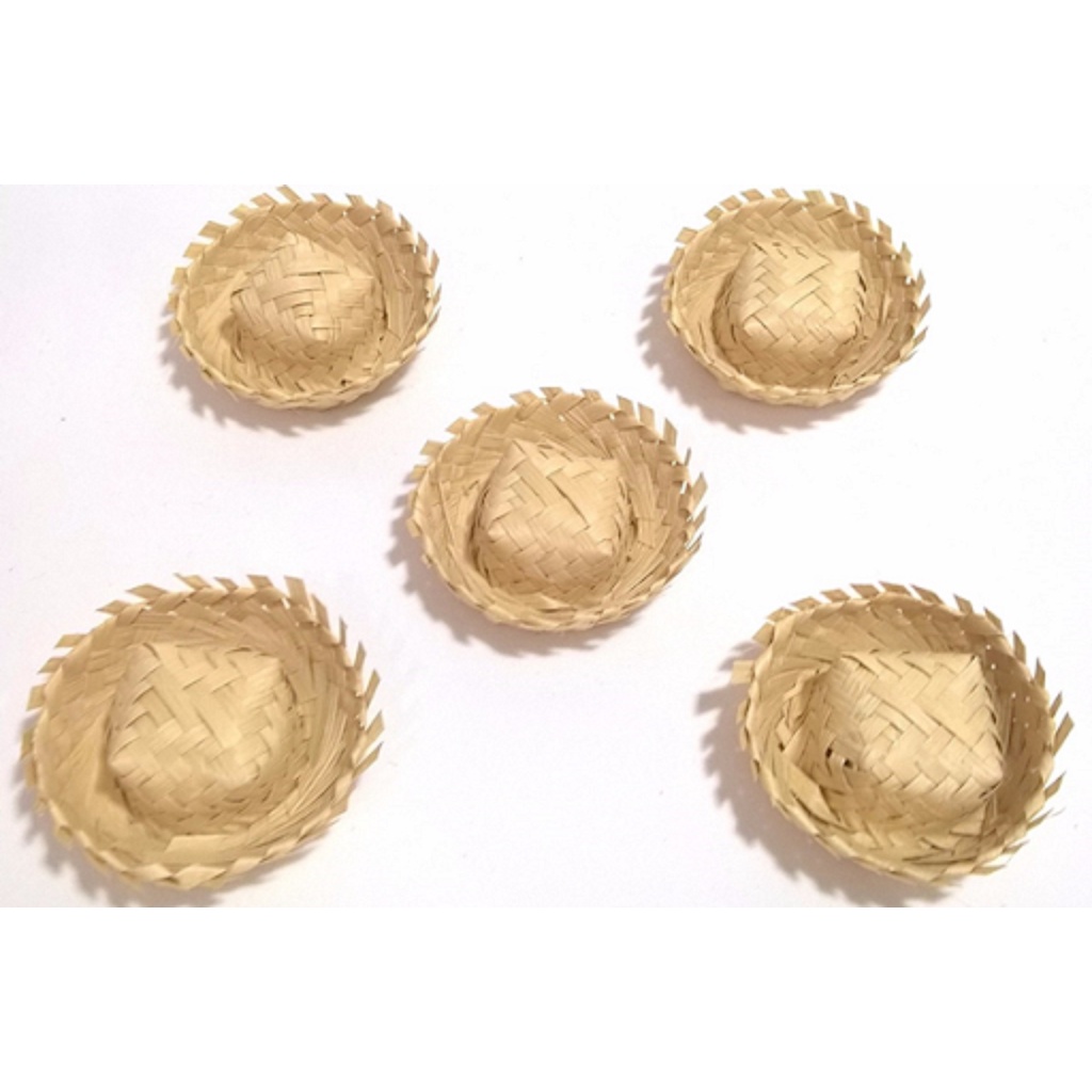 10 Unidades Mini Chapéu  Para Festa Junina São João Arraial Decoração MELHOR PREÇO