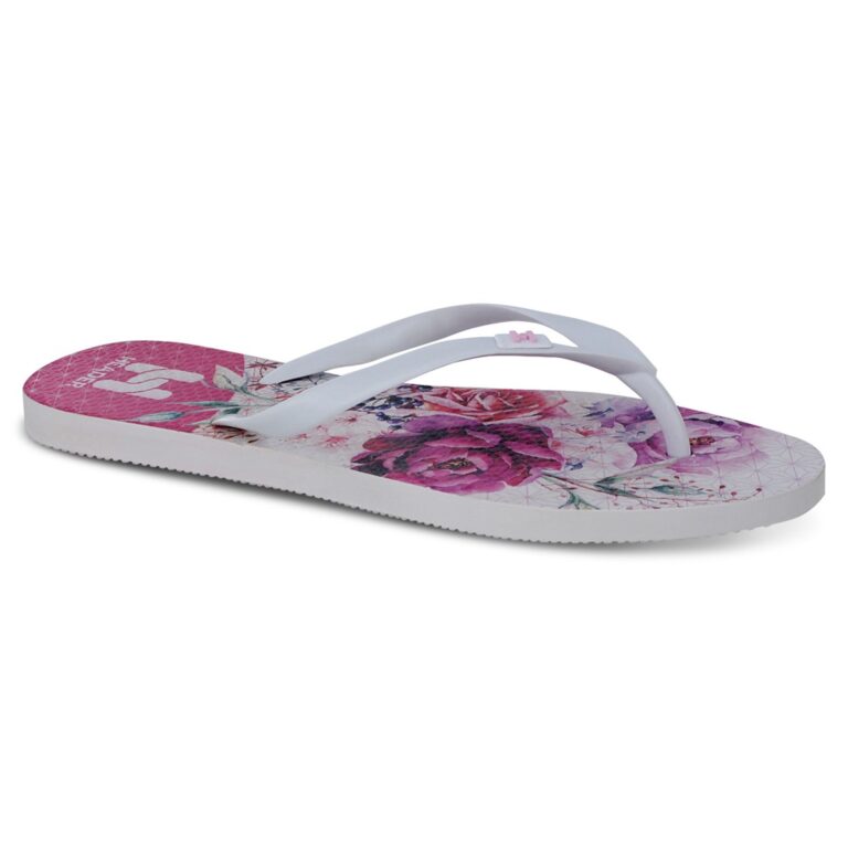 Chinelo Feminino Header Floral Tendência Mais Ven