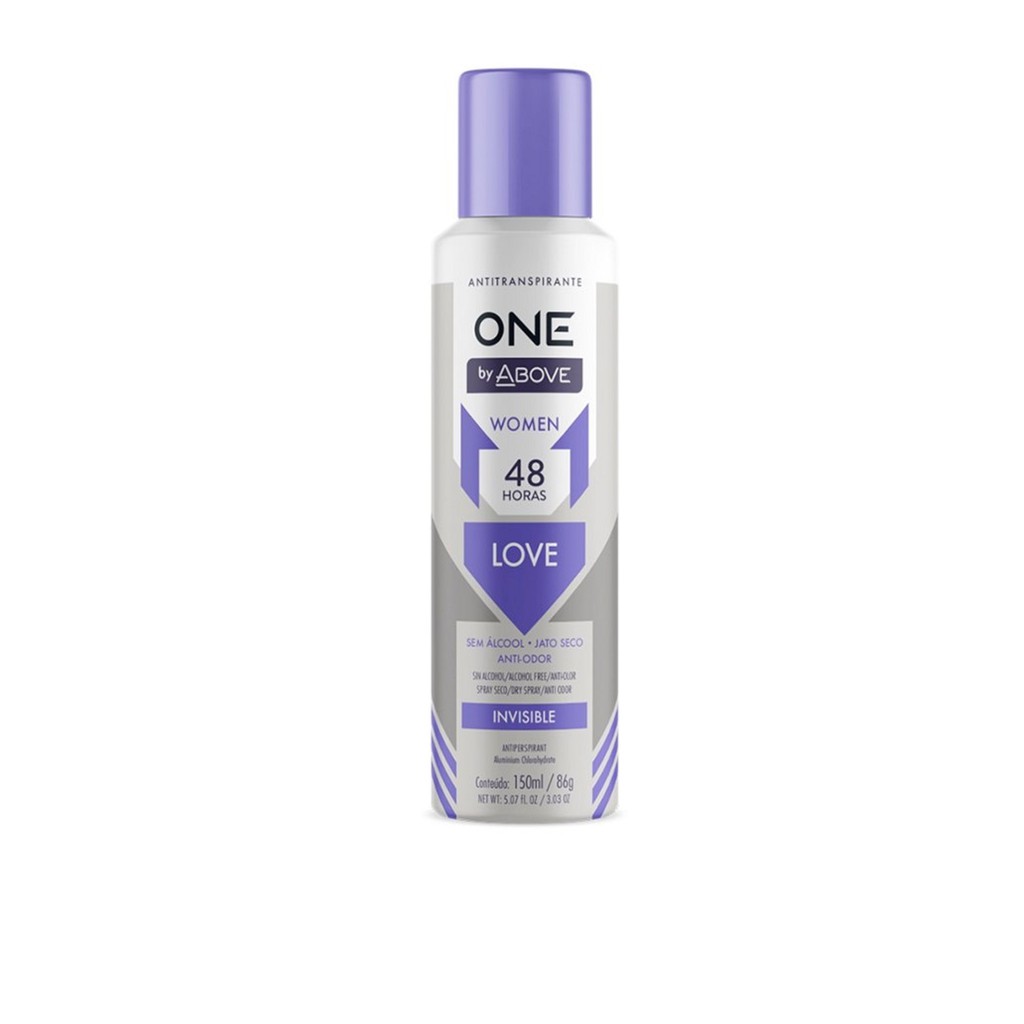 Above Desodorante Reg. One Love 150ml/90g (Fem)