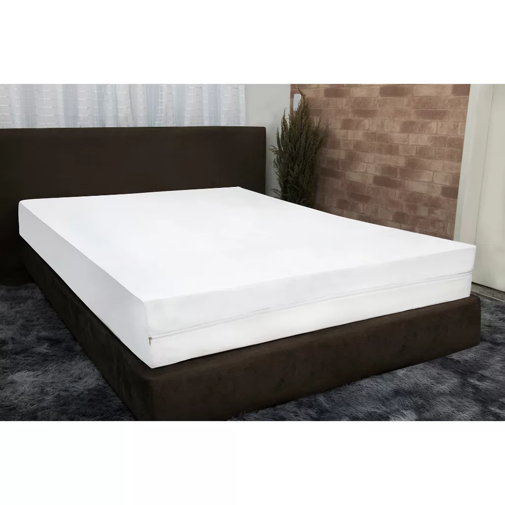 Capa Protetor Colchão Impermeável Hospitalar Com zíper Casal