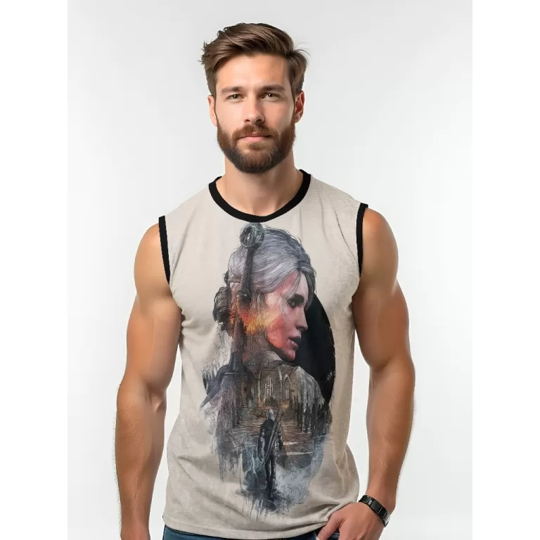 Camiseta Dry Fit Masculina UV 50+ The Witcher Esta