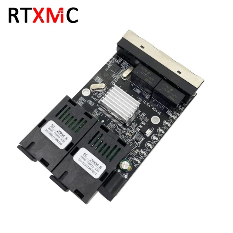Reverse switch PoE Ethernet 2 2 25km 4 UTP rj45 sc