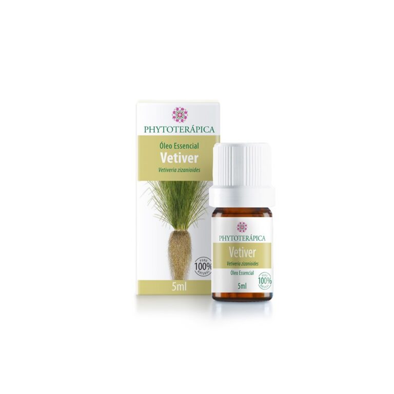Óleo Essencial De Vetiver 5ml – 100% Puro &
