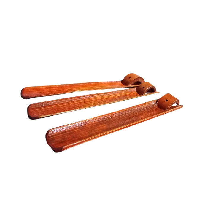 Incensário bambu invernizado