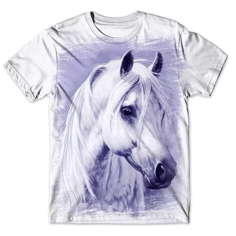 Camisa Camiseta Masculina Cavalo 95