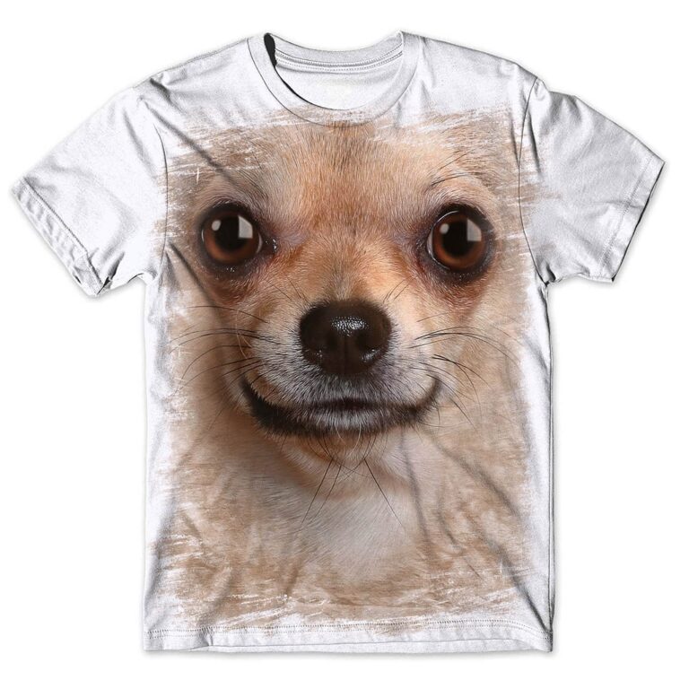 Camisa Camiseta Masculina Cachorro Chihuahua 5